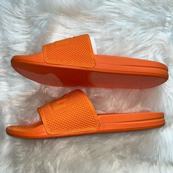 🆕 APL Men’s Big Logo Techloom Slide in Orange Size 11 UNISEX - Picture 4 of 10